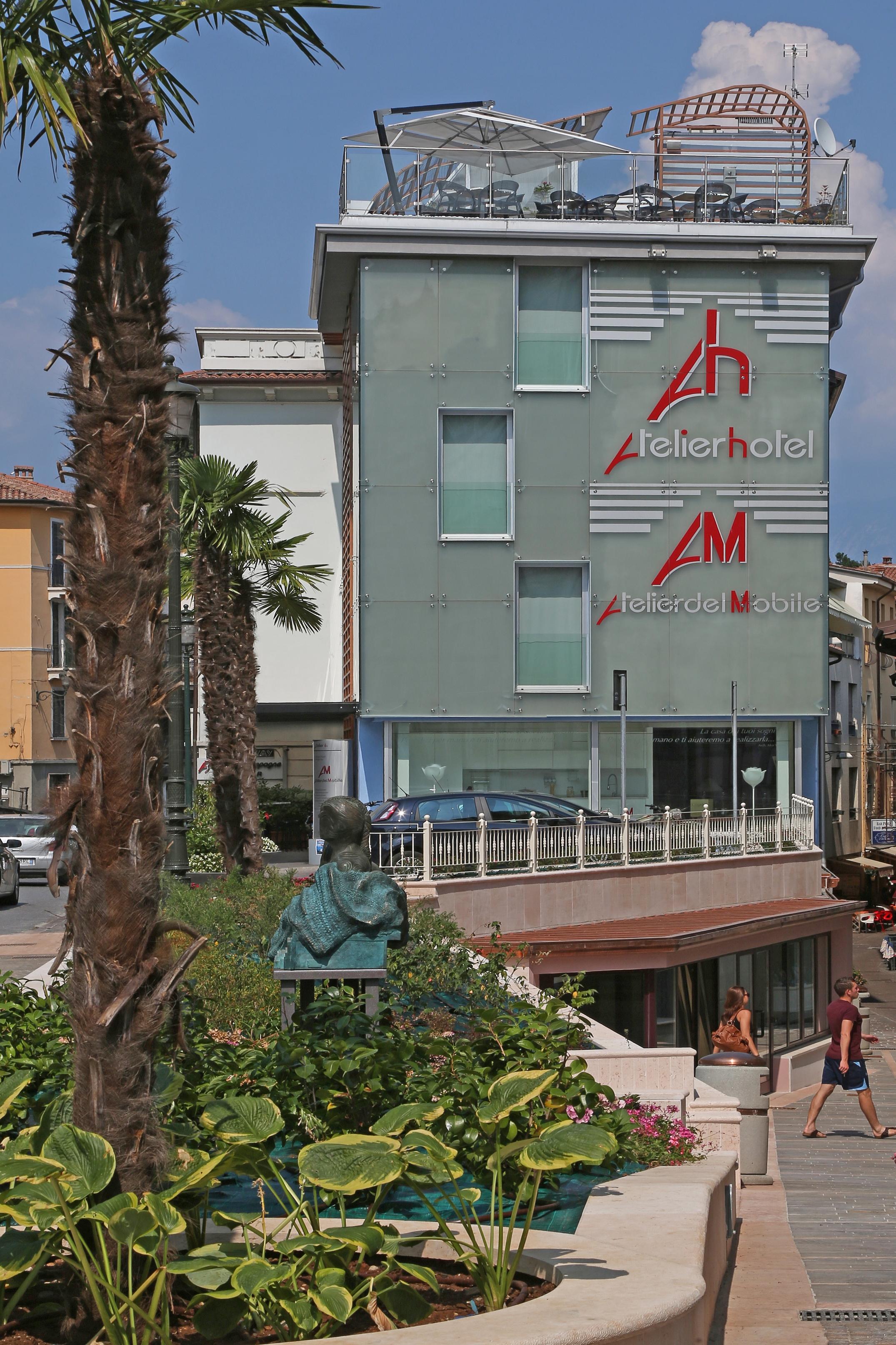 Atelier Hotel Gardone Riviera Exterior foto